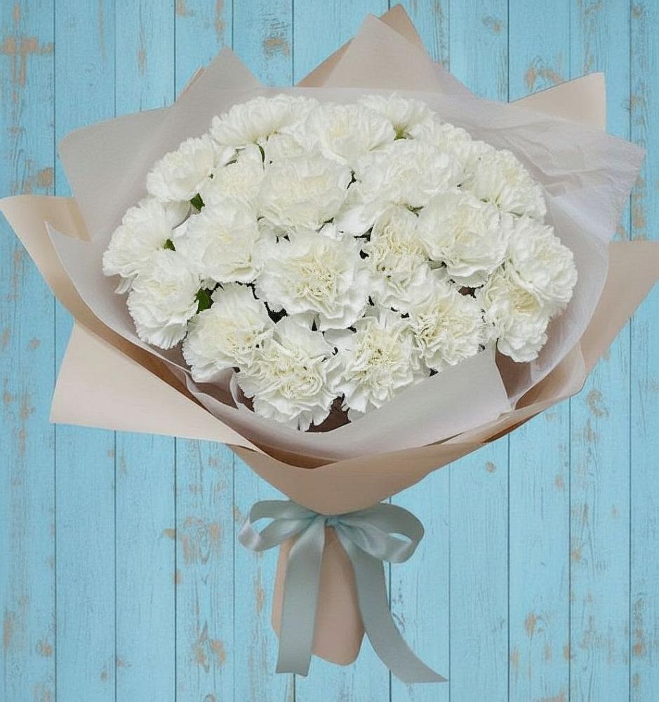 Букет цветов из: Гвоздики в Колычево