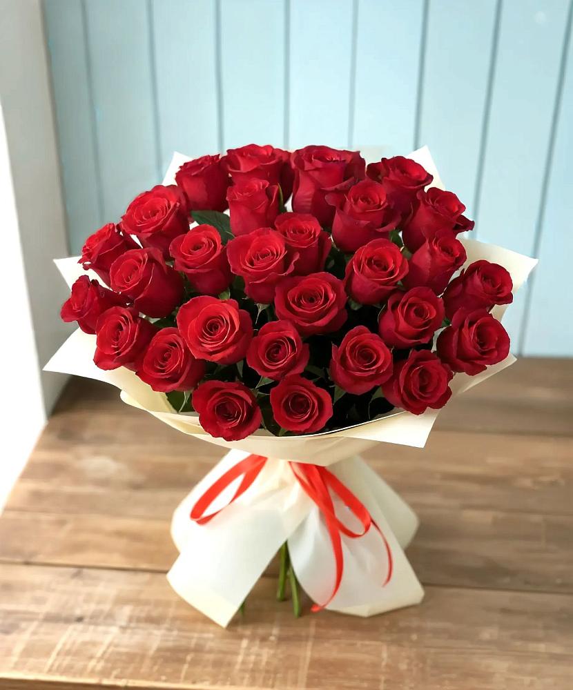 Букет 29 Красных роз в Колычево