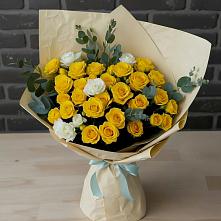 Букет цветов из:  Розы в Колычево