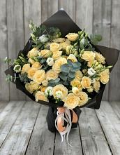Букет цветов из:  Розы и Лизиантусы #REPLACE_PRED# Колычево