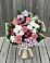 Букет цветов из: Альстромерии, Гвоздики, Розы и Хризантемы в Колычево