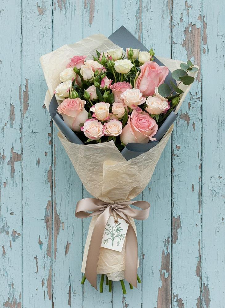 Букет цветов из: Розы в Колычево