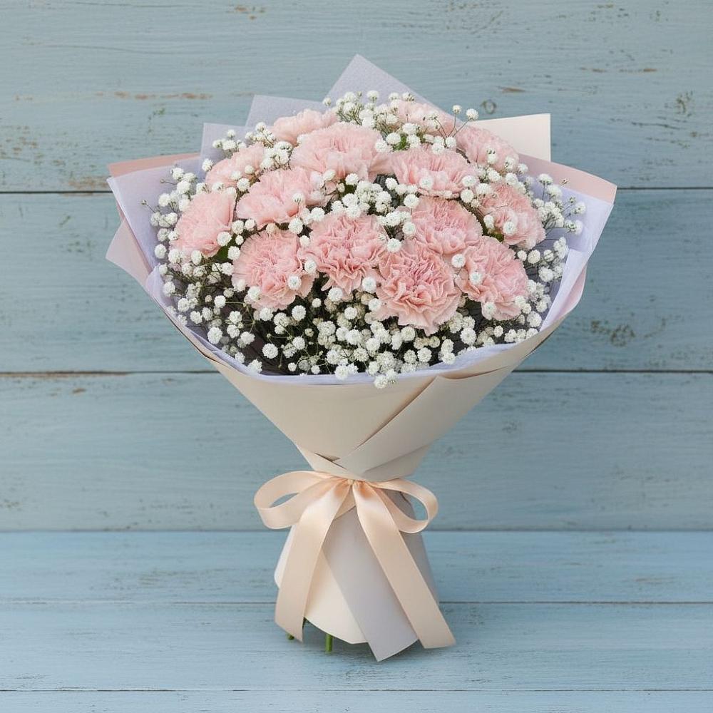 Букет цветов из: Гвоздики в Колычево