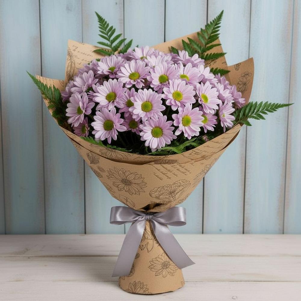 Букет цветов из: Хризантемы в Колычево