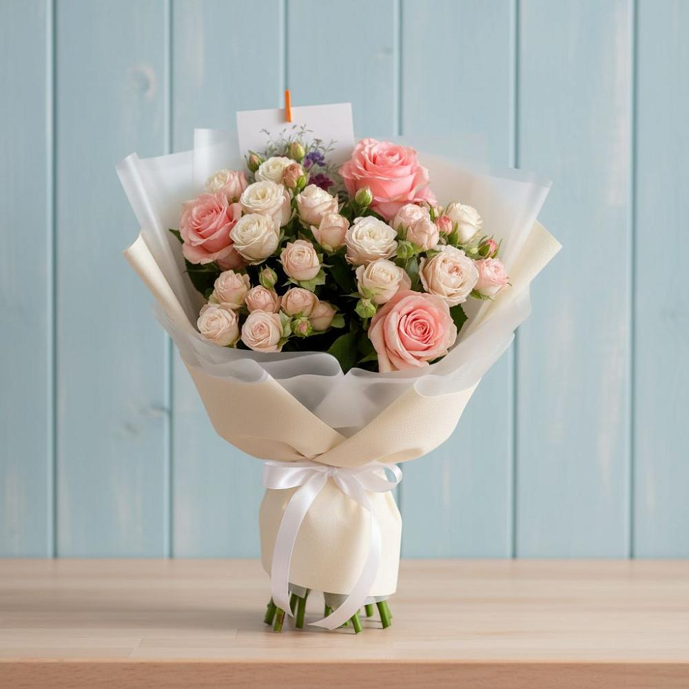 Букет цветов из: Розы в Колычево