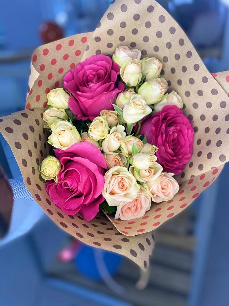 Букет цветов из: Розы в Колычево