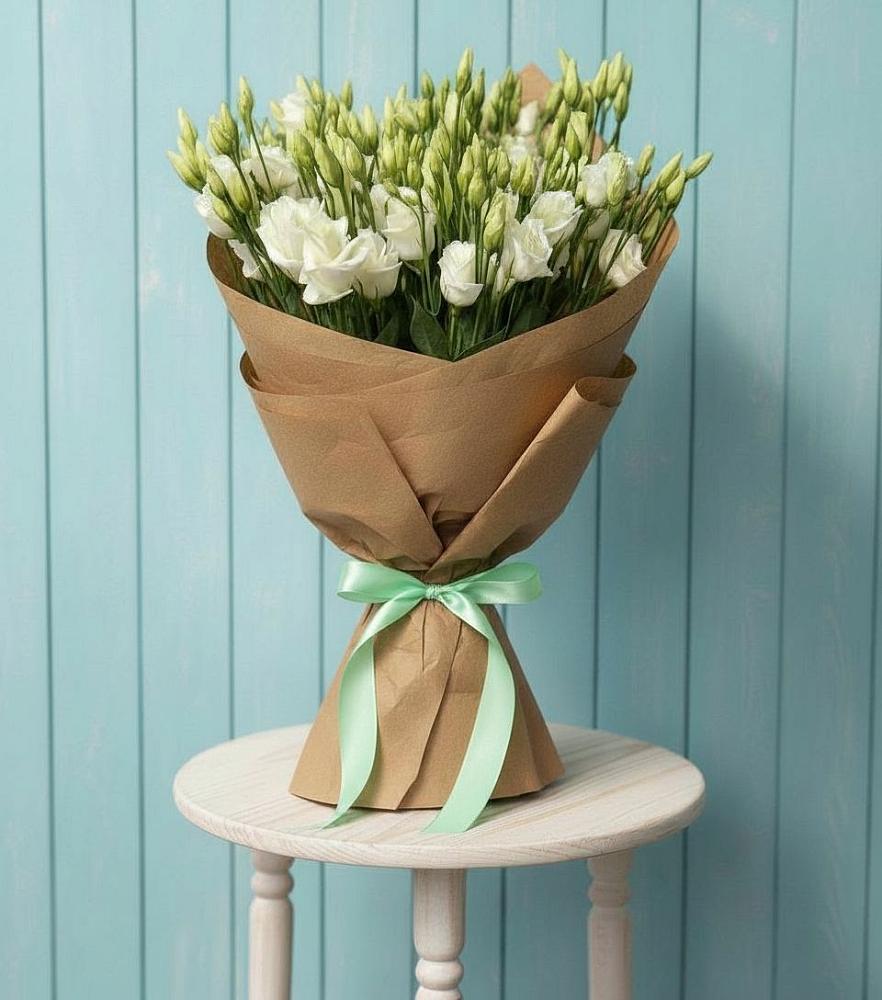 Букет цветов из: Лизиантусы в Колычево