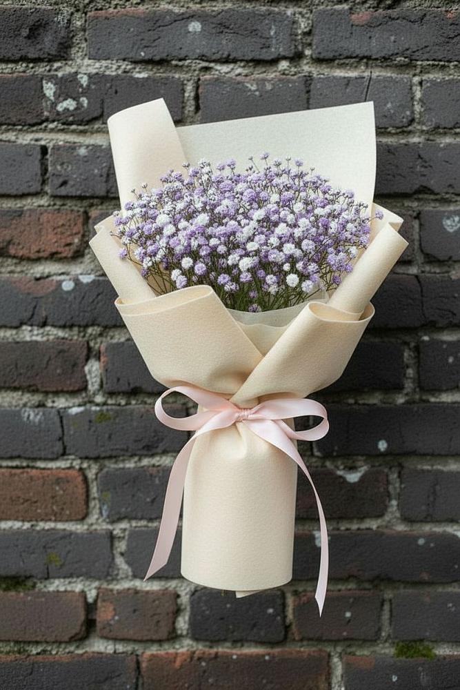 Букет цветов из: Гипсофила в Колычево