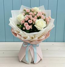 Букет цветов из:  Розы в Колычево