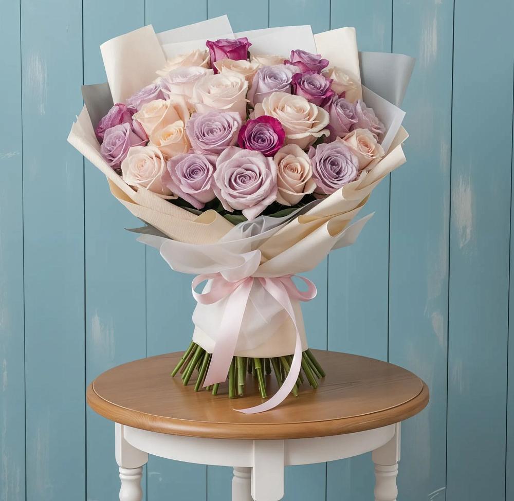 Букет цветов из: Розы в Колычево