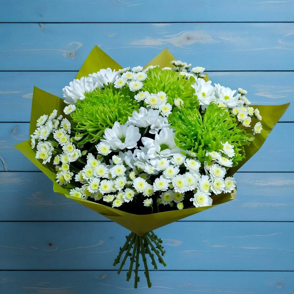 Букет цветов из: Хризантемы в Колычево