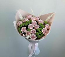 Букет цветов из:  Розы и Хризантемы #REPLACE_PRED# Колычево