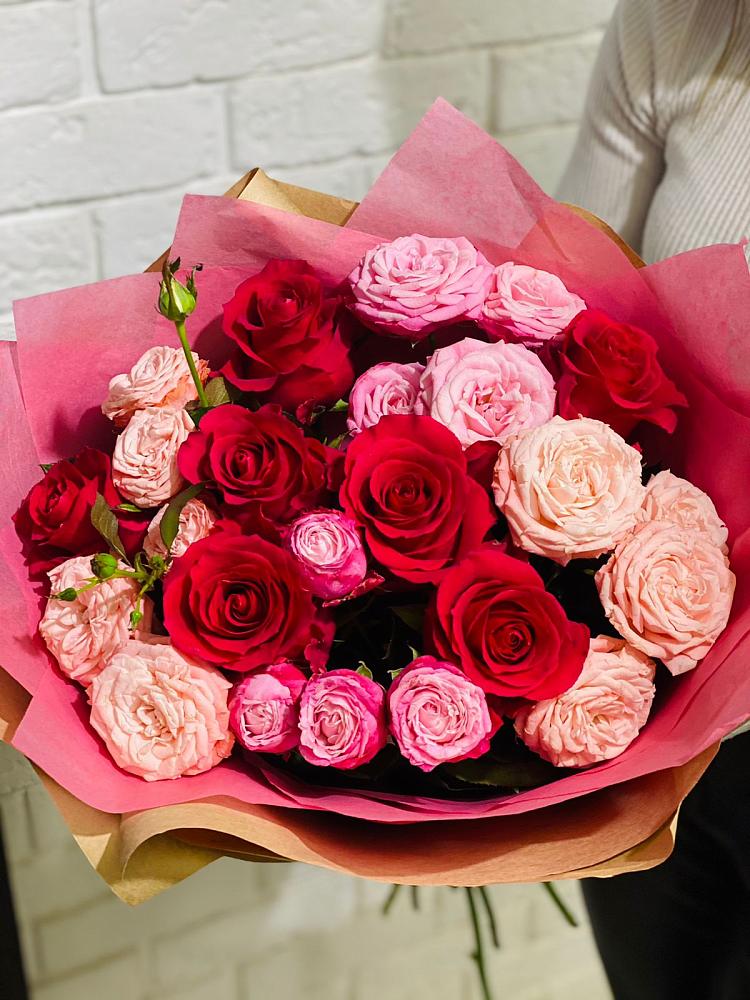 Букет цветов из: Розы в Колычево