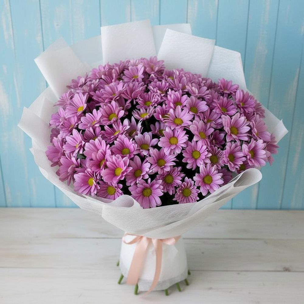 Букет цветов из: Хризантемы в Колычево