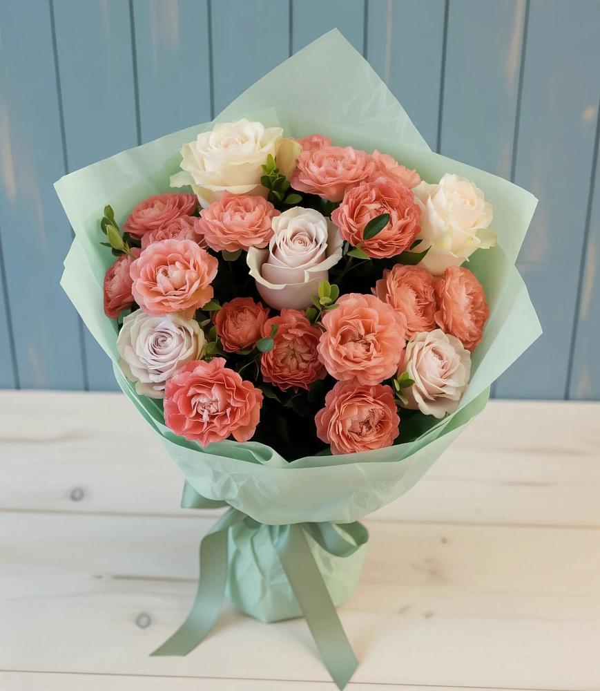 Букет цветов из: Розы в Колычево