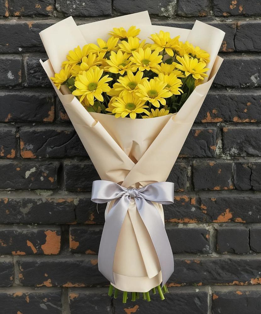 Букет цветов из: Хризантемы в Колычево