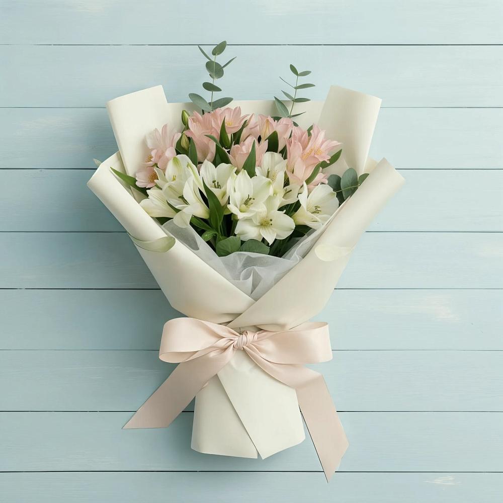 Букет цветов из: Альстромерии в Колычево