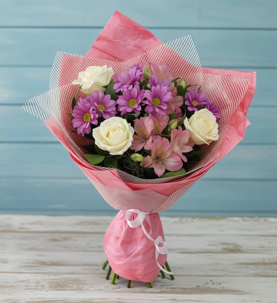 Букет цветов из: Герберы в Колычево