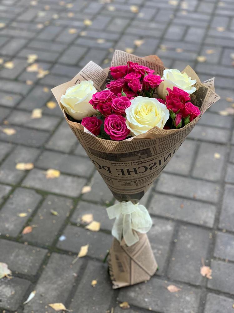 Букет цветов из: Розы в Колычево