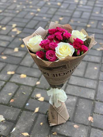 Букет цветов из: Розы в Колычево