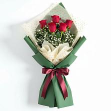 Букет цветов из:  Розы в Колычево