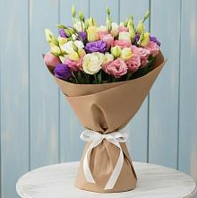 Букет цветов из:  Лизиантусы в Колычево