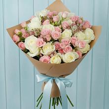 Букет цветов из:  Розы в Колычево