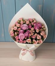 Букет цветов из:  Розы в Колычево